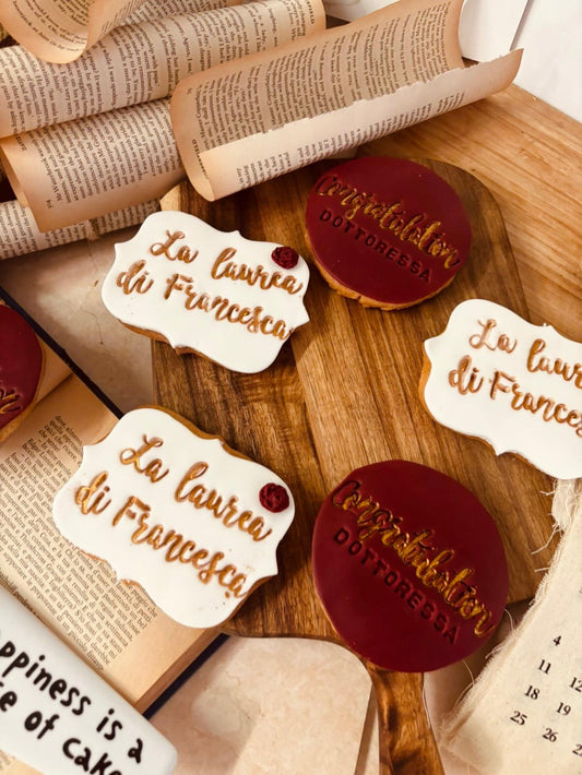 Biscotti Laurea 10 pz