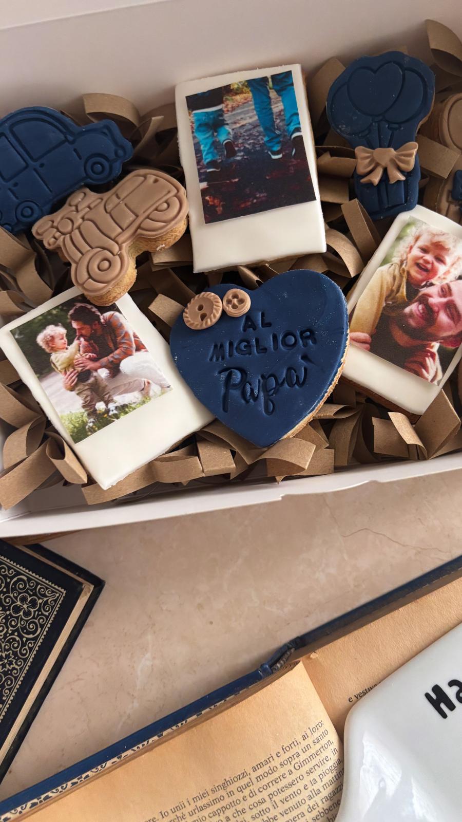 Scatola Polaroid Papà