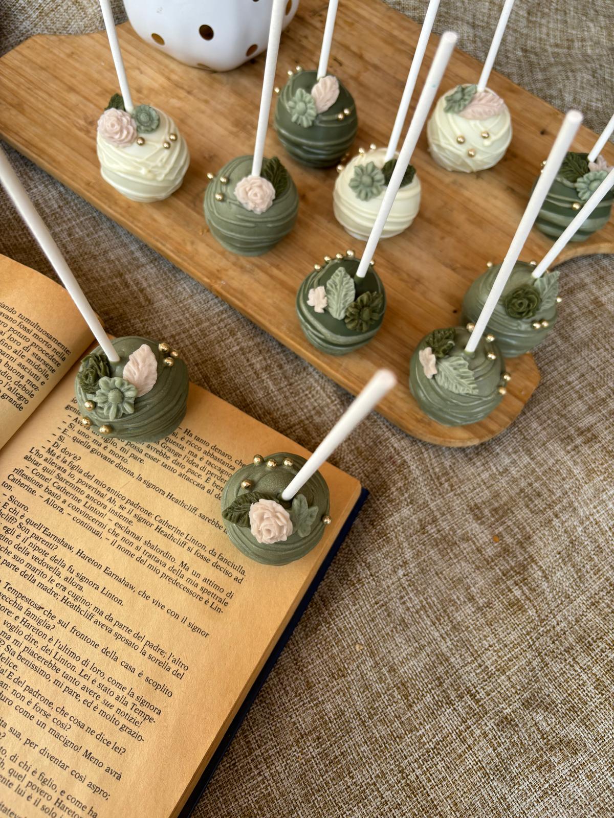 Cake Pop Matrimonio \ Promessa 6 pz