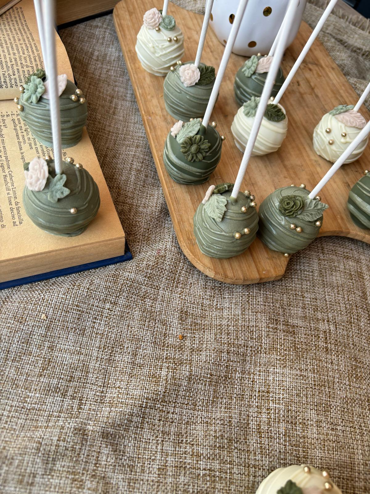 Cake Pop Matrimonio \ Promessa 6 pz