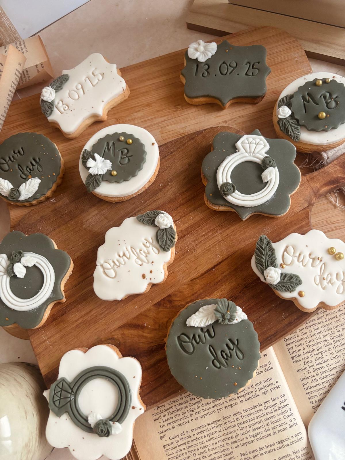 Biscotti PROMESSA \ MATRIMONIO 10 pz
