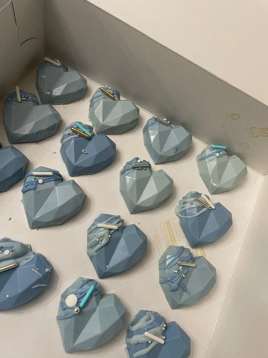 Cuori di cioccolato ripieni