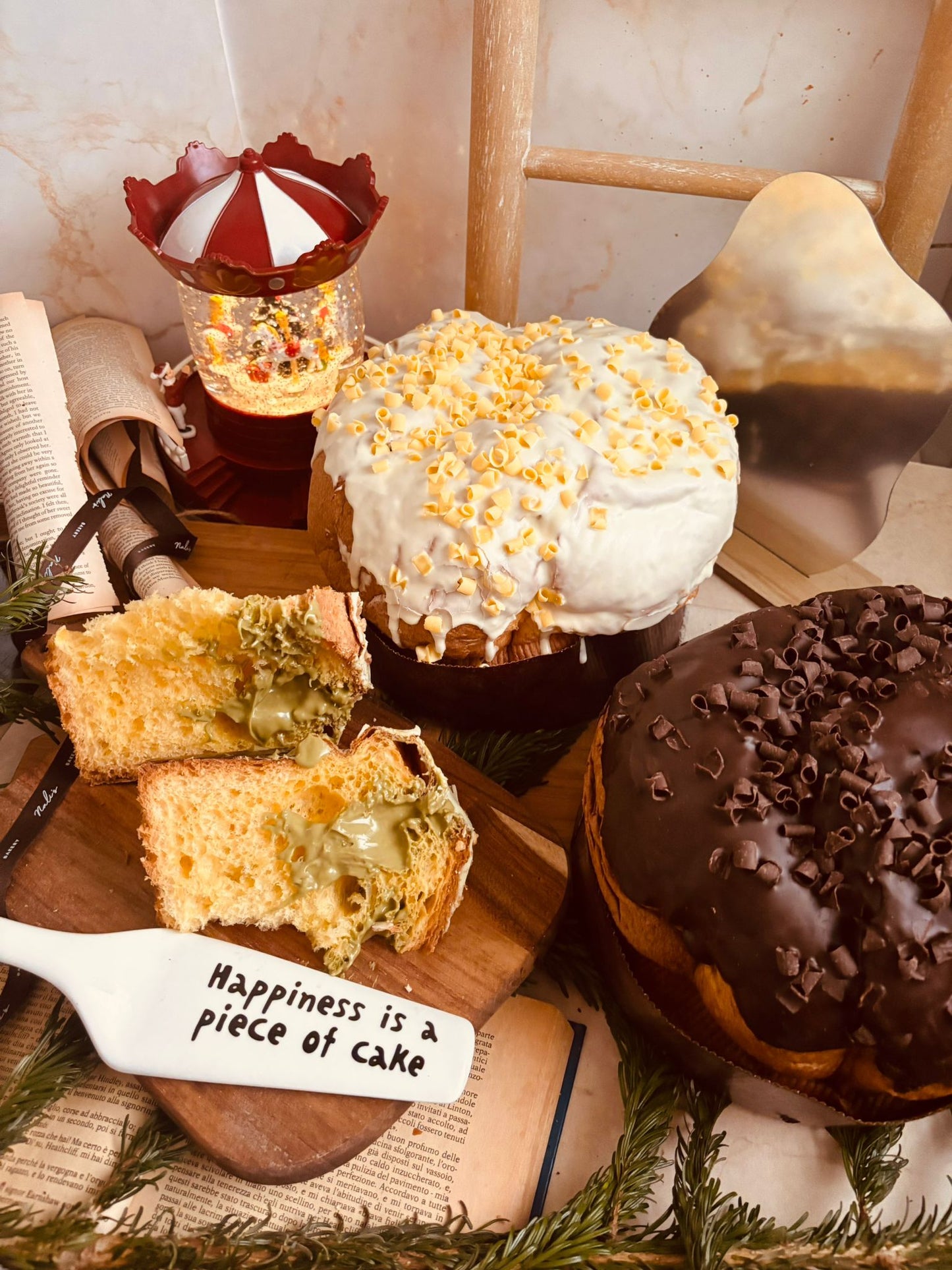 PANETTONE ARTIGIANALE PISTACCHIO